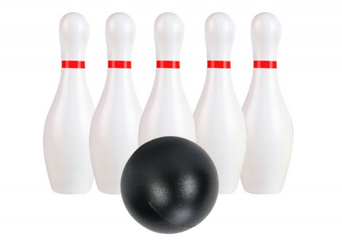 Classic Bowling Set Two Balls 10 Pins Skill Game