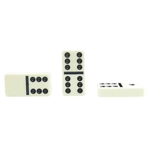 Classic Domino Game Traditional Six Case 28 Stones