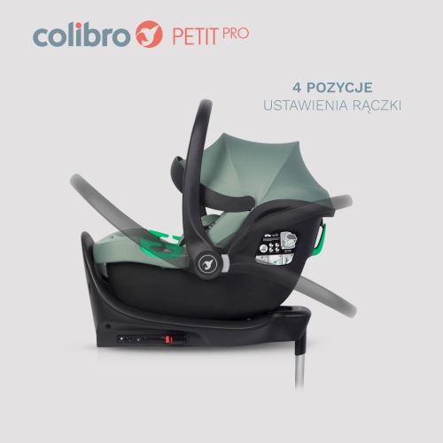 Colibro Petit Pro Pine + Isofix bāze Bērnu autosēdeklis 0-13 kg