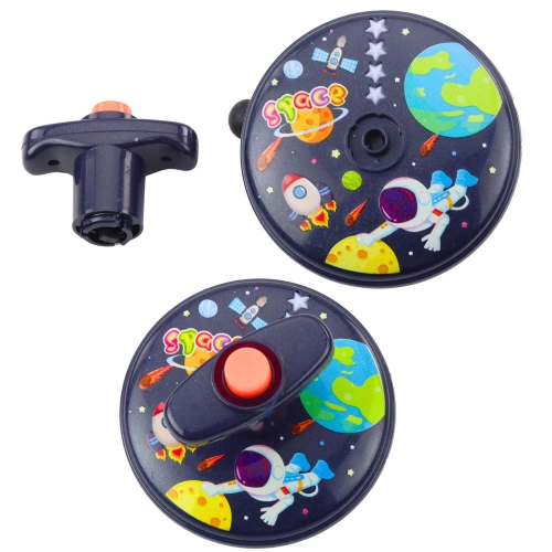 Colorful Luminous Disc Space Ufo Spinning Top