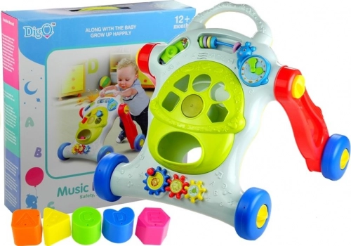 Colourful Pusher Educational Walker for Baby Sound & Light Effects