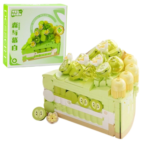Construction Blocks Cake Cake Dessert Decorated 292–357pcs.