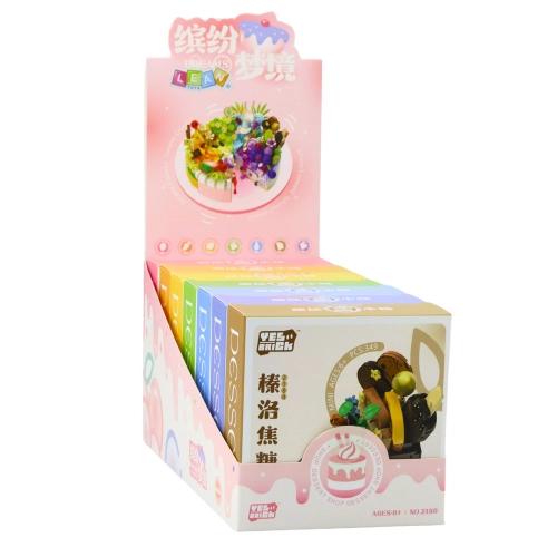 Construction Blocks Cake Cake Dessert Decorated 292–357pcs.