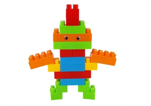 Construction bricks in a bag of 86 elements