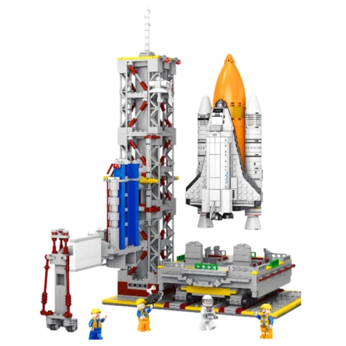 Construction Bricks Space Station Platform Rocket 1670 pcs.