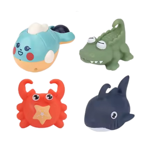 Crab Bath Toy Set Sea Animals 12 pcs