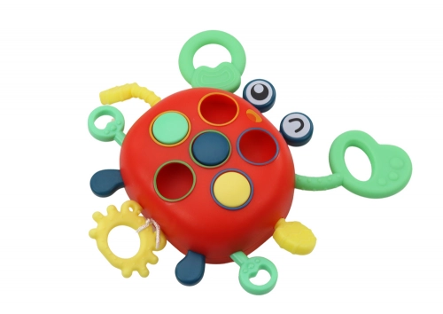 Crab Sensory Interactive Educational Toy For Children Teether