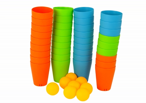 Cups Puzzle Game 3 in 1 44 Pieces