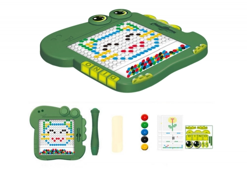 Dinosaur Educational Magnetic Board Table Pad Puzzle Green