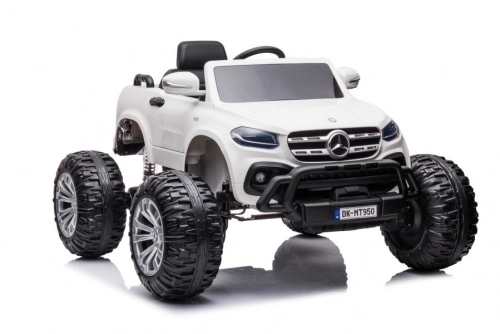 Divvietīgs bērnu elektromobilis Bagijs Mercedes DK-MT950 4x4 White