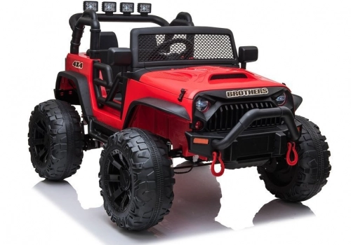 Двухместный детский электромобиль Jeep JC666 Red