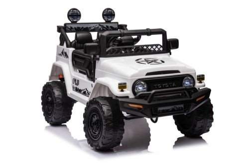 Двухместный детский электромобиль Toyota FJ White  4x4