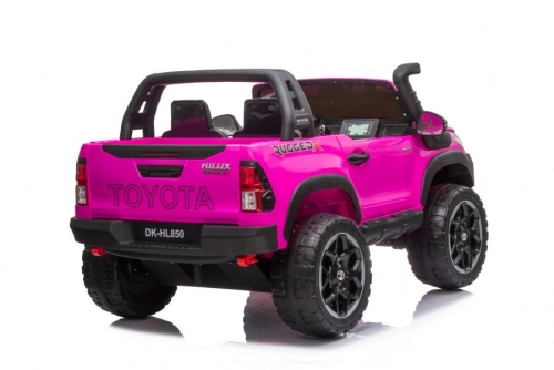 Двухместный детский электромобиль Toyota Hilux DK-HL850 Pink