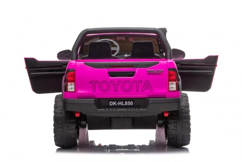 Двухместный детский электромобиль Toyota Hilux DK-HL850 Pink