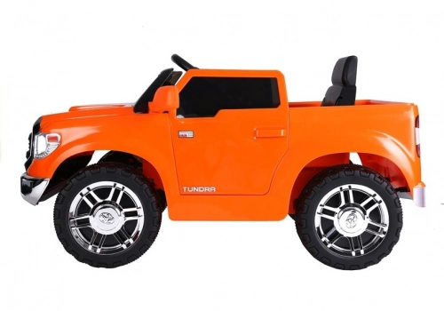 Двухместный детский электромобиль Toyota Tundra Orange Painted