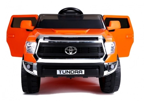 Двухместный детский электромобиль Toyota Tundra Orange Painted