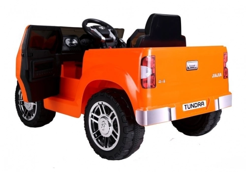 Двухместный детский электромобиль Toyota Tundra Orange Painted