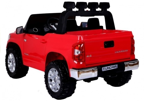 Двухместный детский электромобиль Toyota Tundra Red