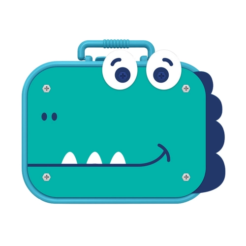 DIY Screwdriver Kit Suitcase Puzzle Dinosaurs Blocks Screwdriver 228 pcs.