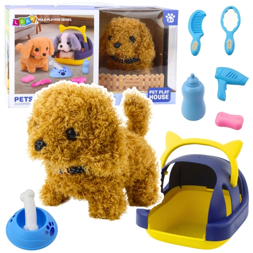 Dog Poodle Interactive Plush Walking Barking Carrier Accessories