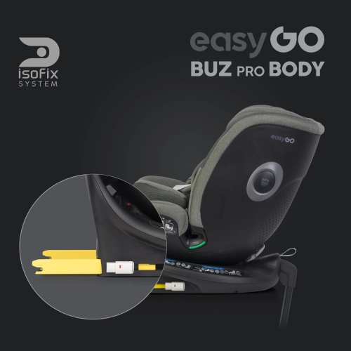 EasyGo Buz Pro Body Greener Bērnu autosēdeklis 0-36 kg