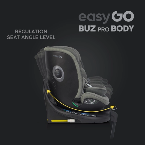 EasyGo Buz Pro Body Greener Bērnu autosēdeklis 0-36 kg