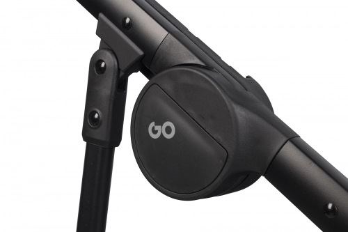 EasyGo Duoflex Ebony Black Pastaigu rati