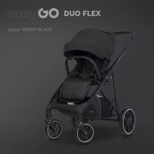 EasyGo Duoflex Ebony Black Pastaigu rati