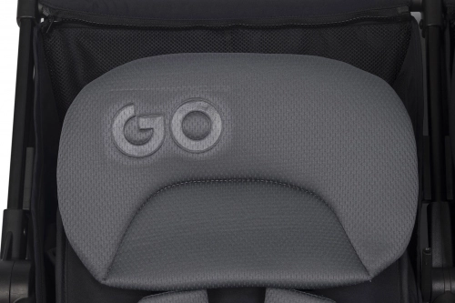 EasyGo Echo Ebony Black Dvīņu rati