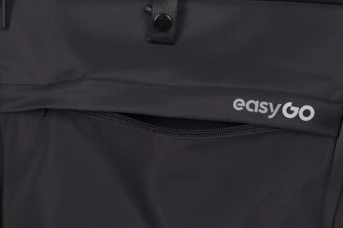 EasyGo Echo Ebony Black Dvīņu rati
