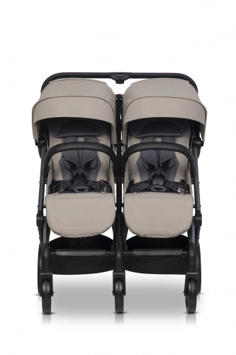 EasyGo Echo Savana Beige Dvīņu rati