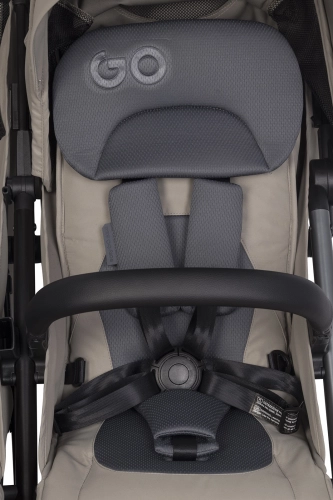 EasyGo Echo Savana Beige Dvīņu rati