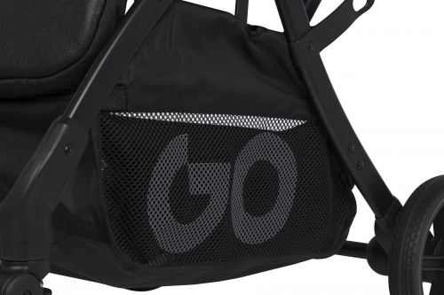 EasyGo Faro Ebony Black Pastaigu rati