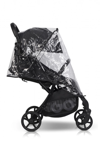 EasyGo Faro Ebony Black Pastaigu rati