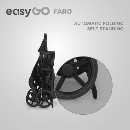 EasyGo Faro Sage Green Pastaigu rati