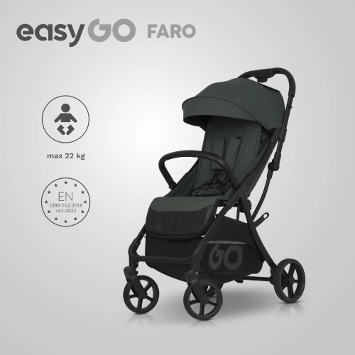 EasyGo Faro Sage Green Pastaigu rati