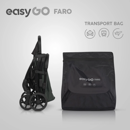 EasyGo Faro Sage Green Pastaigu rati