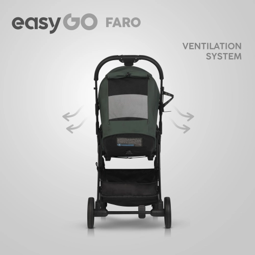 EasyGo Faro Sage Green Pastaigu rati
