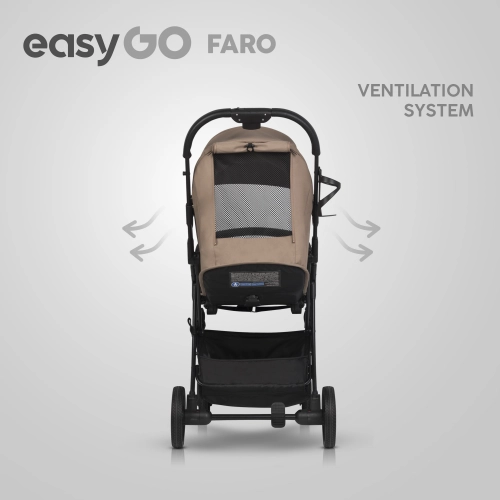 Прогулочная коляска EasyGo Faro Savana Beige
