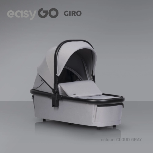 EasyGo Giro Cloudy Gray Bērnu rati 2in1