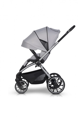 EasyGo Giro Cloudy Gray Bērnu rati 2in1