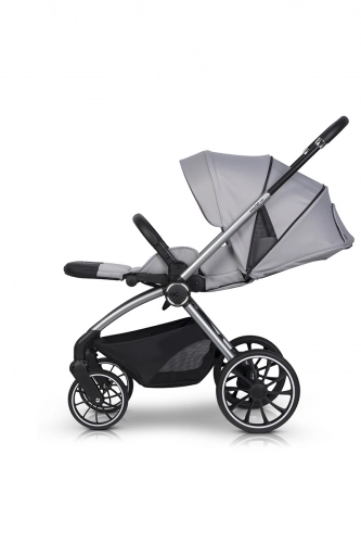 EasyGo Giro Cloudy Gray Bērnu rati 2in1