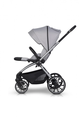 EasyGo Giro Cloudy Gray Bērnu rati 2in1