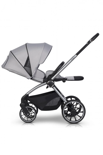 EasyGo Giro Cloudy Gray Bērnu rati 2in1