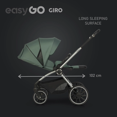EasyGo Giro Sage Green Bērnu rati 2in1