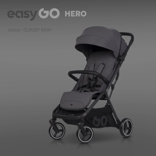 EasyGo Hero Cloud Gray Pastaigu rati