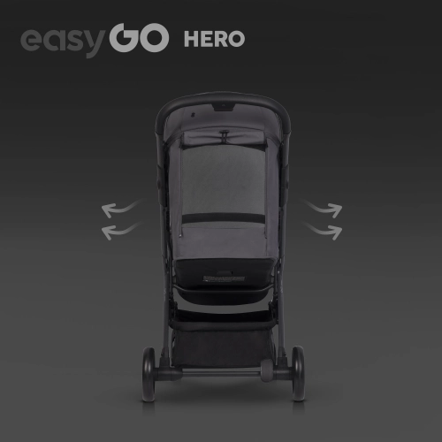 EasyGo Hero Cloud Gray Pastaigu rati