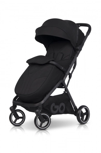 EasyGo Hero Ebony Black Pastaigu rati