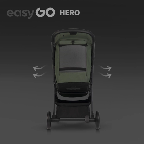 Easygo Hero Jungle Green Pastaigu rati