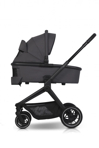 EasyGo Reva Cloudy Gray Bērnu rati 2in1
